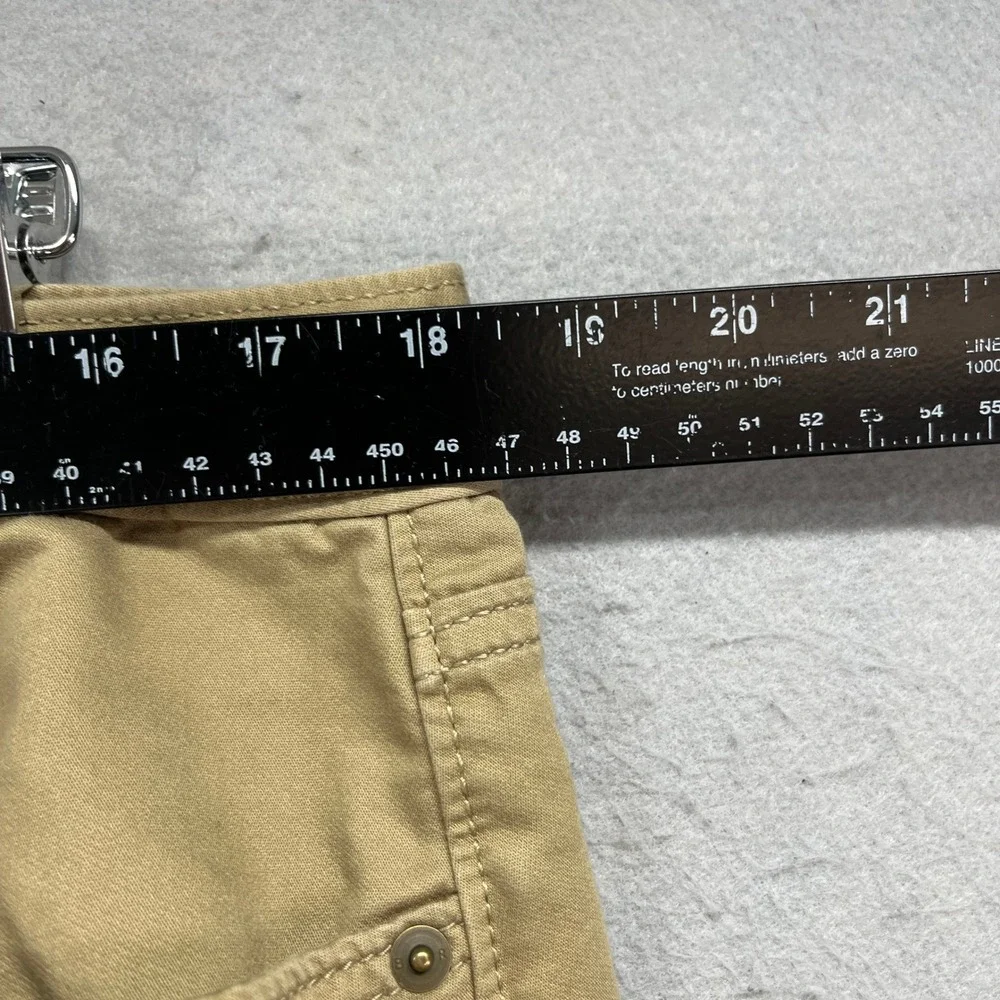 Banana Republic Travel Jean Men 36x32* Khaki Athletic Fit Stretch Tapered Preppy
